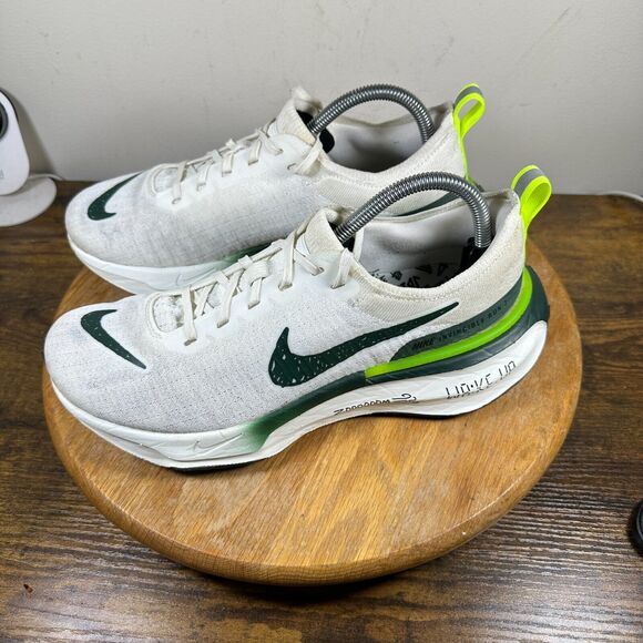 Nike ZoomX Invincible Run Flyknit 3 White Men's Size 9 Shoe Sneakers FZ4018-100 - Picture 3 of 9